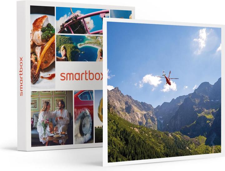 Immagine prodotto Smartbox Volata in elicottero di 30 minuti con pilota privato nelle montagne svizzere (1 pers.)