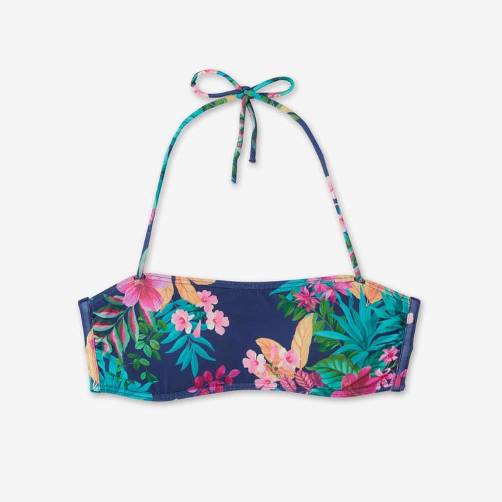 Actual product image Olaian Bikini-Oberteil Damen Bandeau Laura Borabora mehrfarbig (70 A)