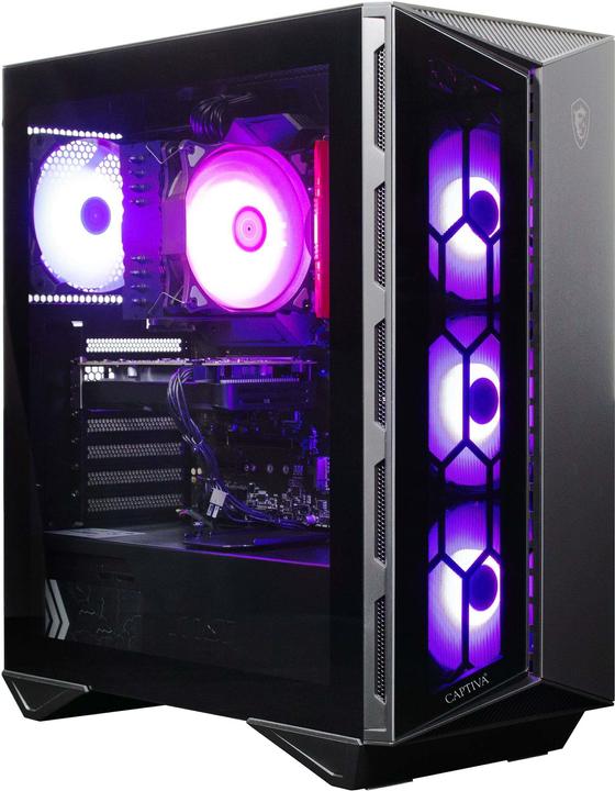 Actual product image Captiva High-end gaming R77-898 Ryzen 5 RX 7800 XT (AMD Ryzen 5 7500F, 16 GB, 1000 GB, Radeon RX 7800 XT)