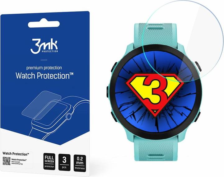 Actual product image 3MK Garmin Forerunner 55 - Watch Protection? v. FlexibleGlass Lite