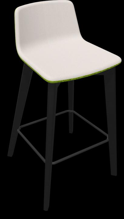Beige, Mélange de vert clair, Noir, Frêne teinté noir