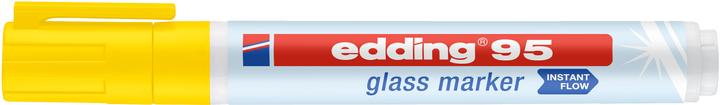 Actual product image Edding Felt-tip glass marker 95 (Yellow, 3 mm, 1 x)