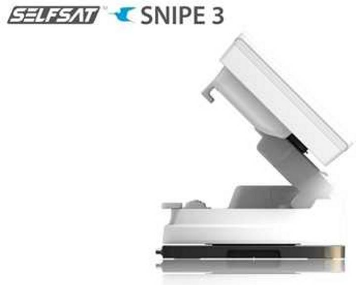 Actual product image Selfsat Snipe V3 Twin (Flat antenna, 33.70 dB, DVB-S / -S2)