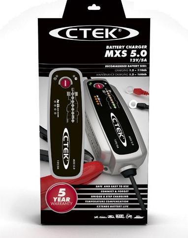 Image du produit Ctek MXS 5.0 (version CH) (12V, 5 A)