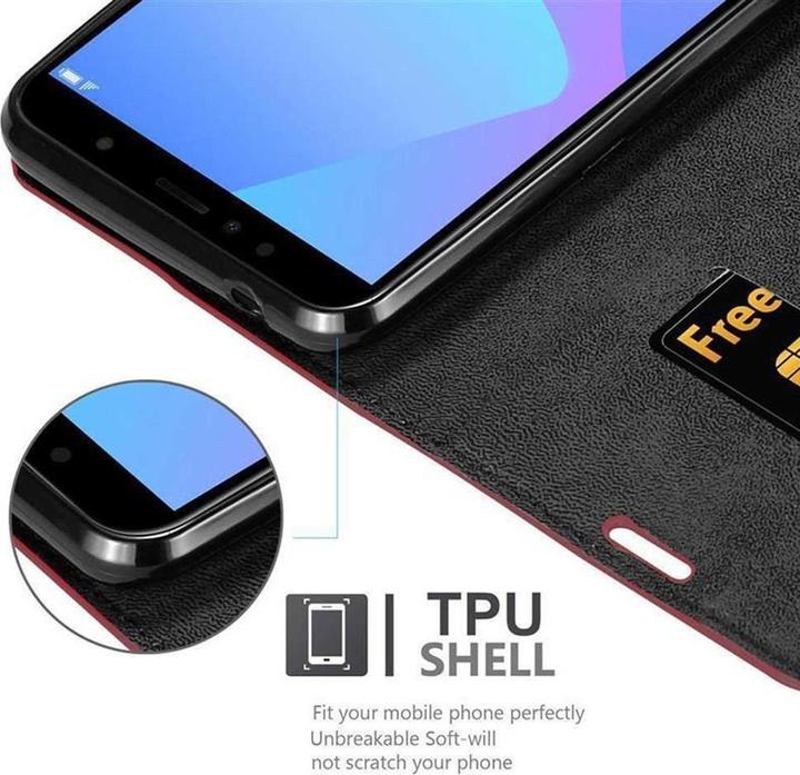 Actual product image Cadorabo Book Invisible Magnet Cover (Huawei Y6 Prime (2019))