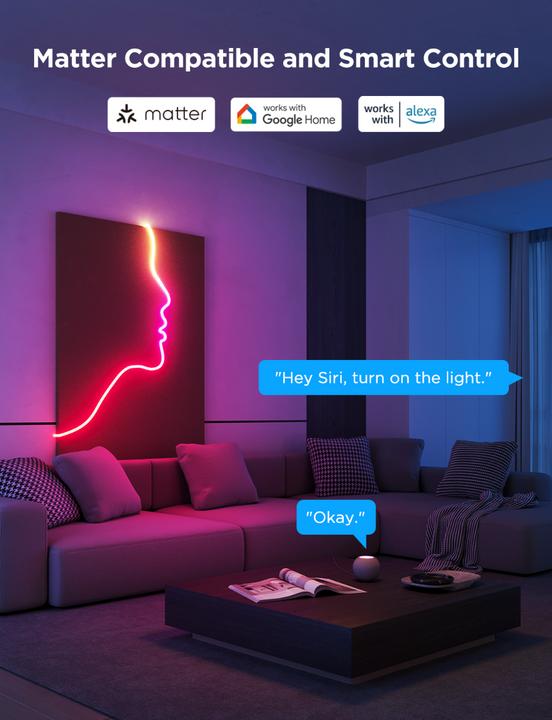 Actual product image Govee Neon (RGBIC, 300 cm, Indoor)