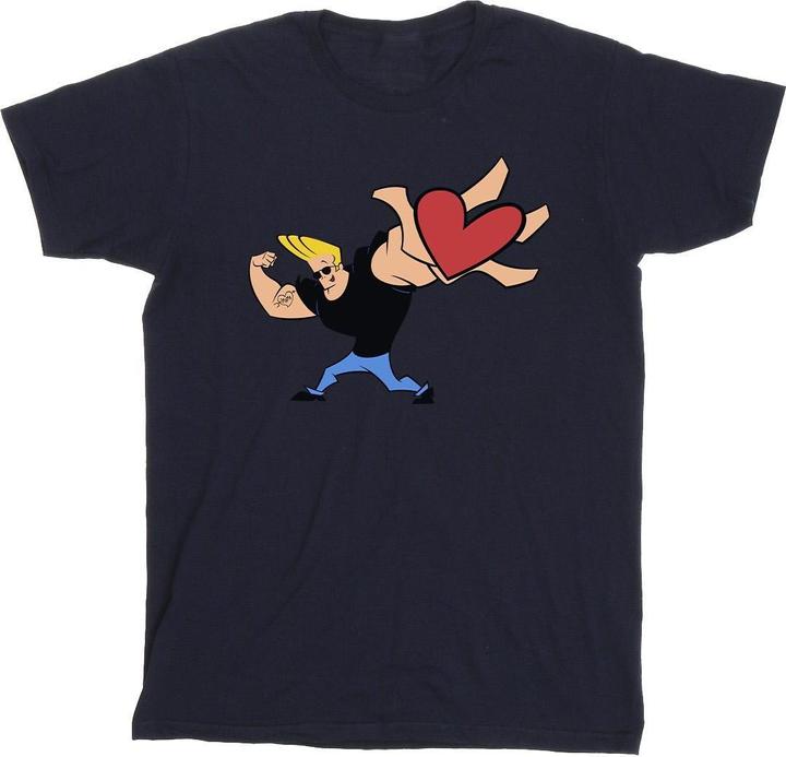 Produktbild Johnny Bravo Heart Present TShirt (L)