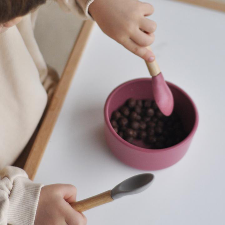 Produktbild Minikoioi SCOOPS Löffel mit Bambusgriff