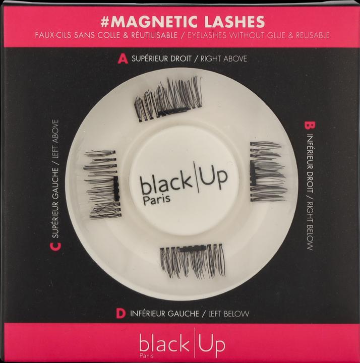 Actual product image Black Up Magnetic Eyelashes (Artificial eyelashes)