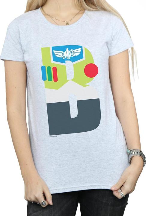 Immagine prodotto Disney Alphabet B Is For Buzz Lightyear Maglietta Donna (XXL)