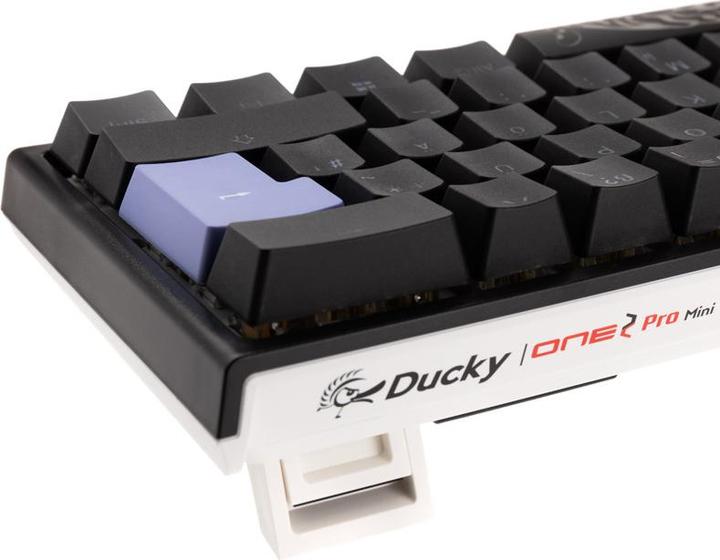 Actual product image Ducky One 2 Pro Mini Gaming Keyboard, RGB LED - Kailh Red (DE, Cable)