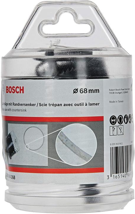 Produktbild Bosch Professional Zubehör Lochsäge mit Randsenker, 68 mm (68 mm)