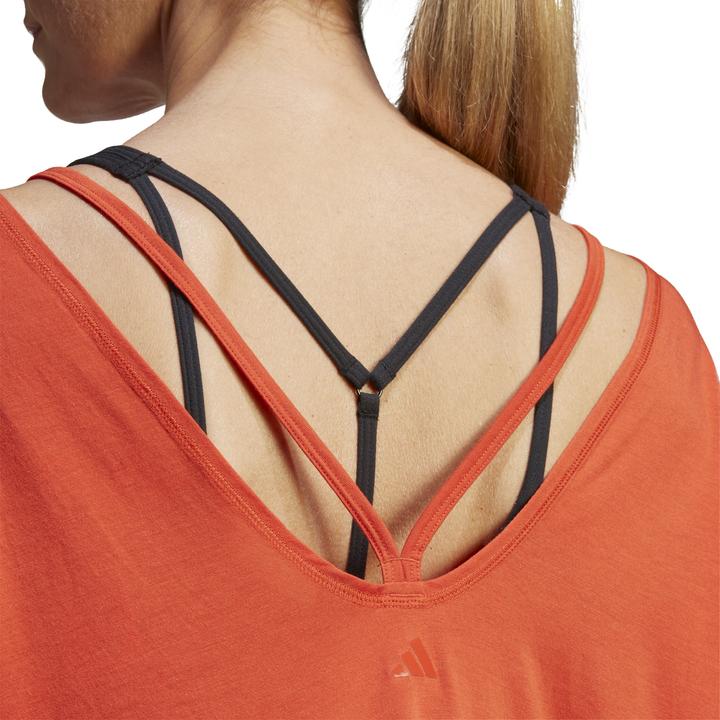 Produktbild adidas W Yoga Studio Open Tee Damen T-Shirt (S)