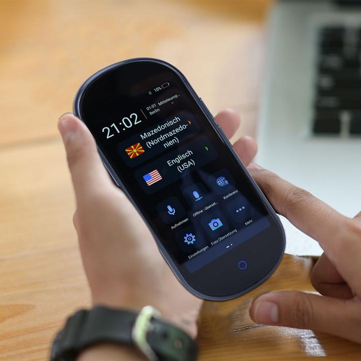 Actual product image Casativo Real-time translator for 137 languages, incl. text recognition, currency converter & voice output (2 GB)