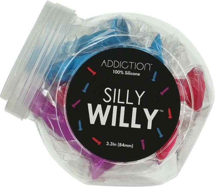 Actual product image Naked Addiction Silly Willy MiniDildo 12 pieces 8 cm
