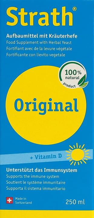 Energy Label Strath Original + Vitamin D (1 Piece, Liquid, 510 g)