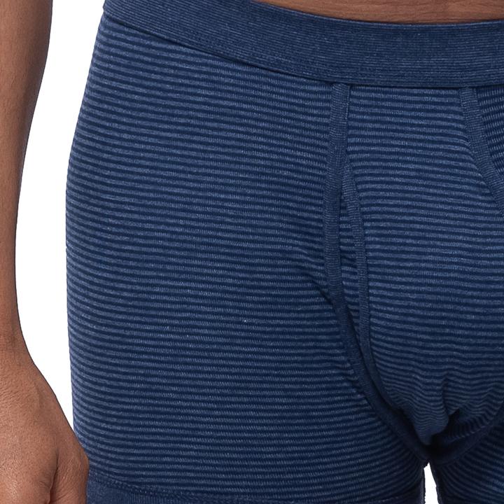 Produktbild Ammann 2er Pack Jeans Feinripp Retro-Short / Pant mit Eingriff (3XL, 2er Pack)