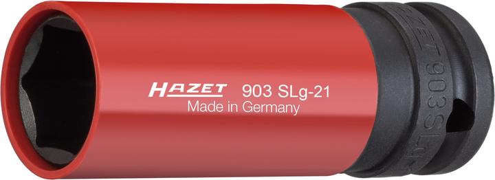Image du produit HAZET Douille à chocs ∙ 6 pans 903SLG-21 ∙ Carré creux 12,5 mm (1/2 pouce) ∙ Profil Traction à 6 pa… (21 mm)