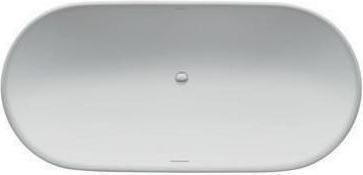 Immagine prodotto Duravit Vasca da bagno LUV 1600x750 free-standing 2 spioventi posteriori bianco (166 l, 160 cm, 75 cm)