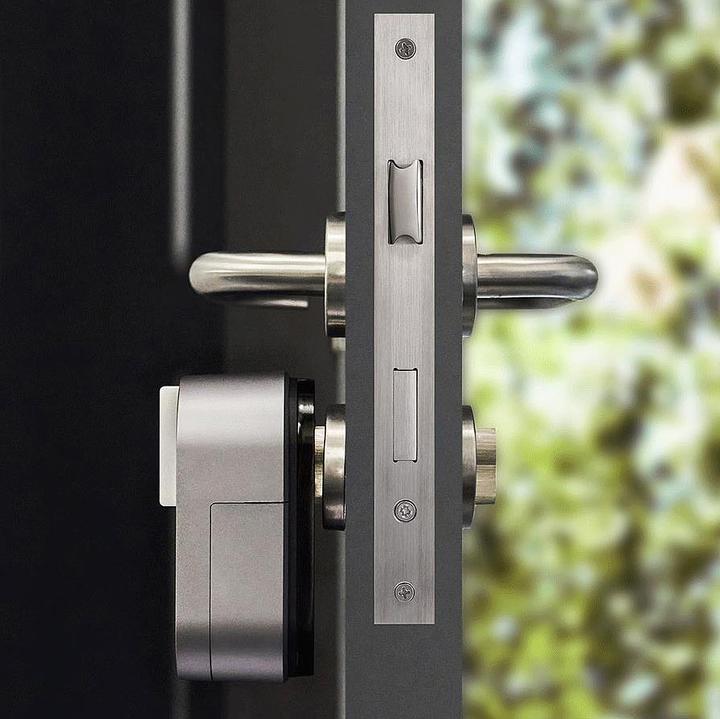 Produktbild VisorTech Türschlossantrieb mit PIN-Code, Fingerabdruck-Sensor, Bluetooth, App (Smartphone)