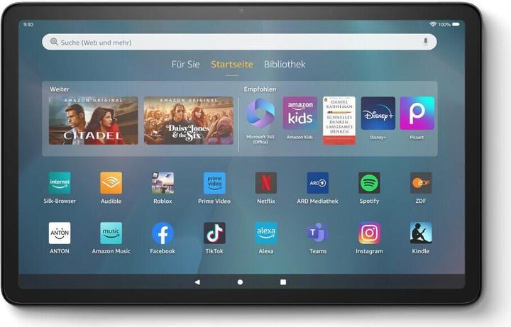 Actual product image Amazon Fire Max 11 with advertising (WLAN only, 11", 64 GB, Grey)