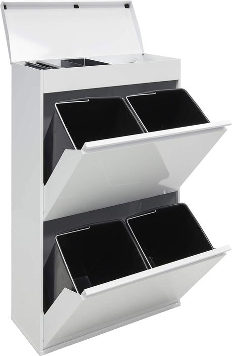 Arregui Mülleimer mit Aufbewahrungsbox (68 l)