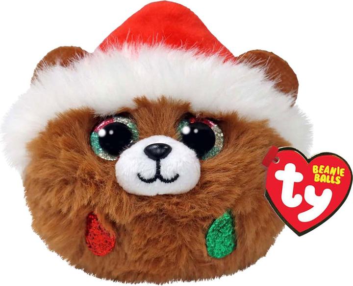 Immagine prodotto Ty Orsetto di Natale Teeny Puffies Marrone 10 cm (10 cm)