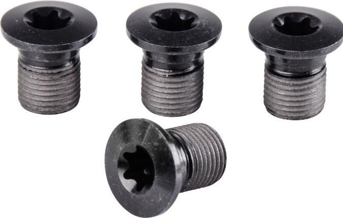 Produktbild Shimano XTR/Ultegra Kettenblattschrauben kleines Kettenblatt, Y-1H5 98160 4 Stück M8x10.1 mm schwarz