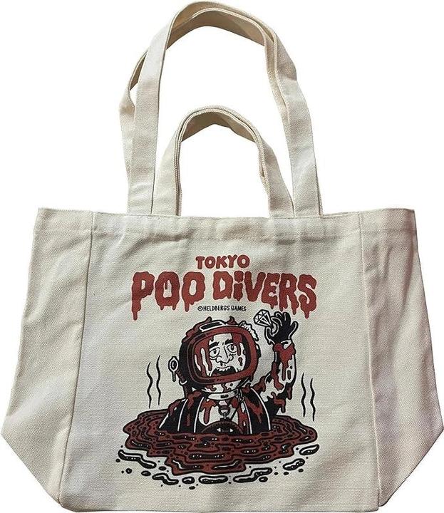 Produktbild Heldbergs Games Tote Bag „Tokyo Poo Divers“ - Tragetasche