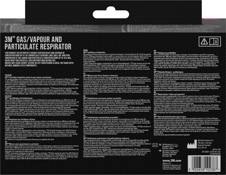 Image du produit 3M Masque de protection respiratoire 4279+BC1 (ABEK1P3, ABEK1, 1 x)