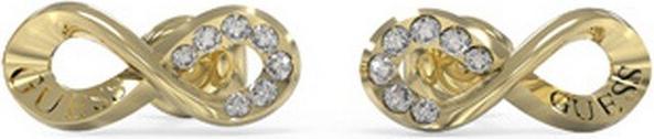 Guess Endless Dream Orecchini senza tempo placcati oro JUBE03262JWYGT/U (Acciaio inossidabile)