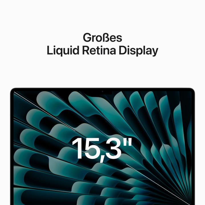 Image du produit Apple MacBook Air - 2023 (15", M2, 8 Go, 256 Go, DE)