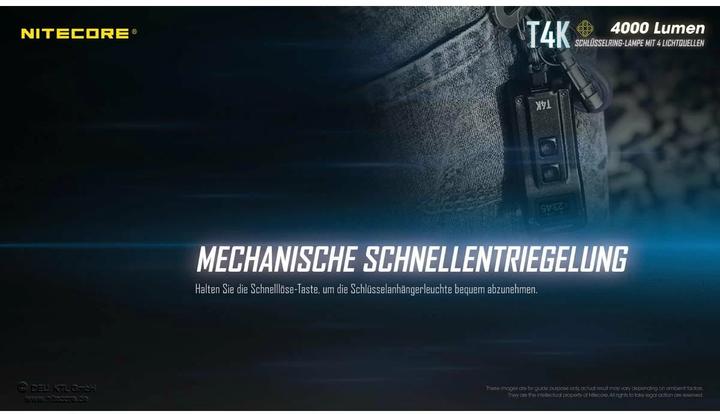 Image du produit Nitecore T4K - 4000 lumens (8.20 cm, 4000 lm)