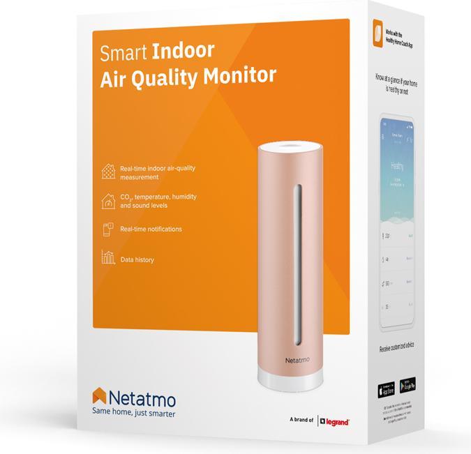 Image du produit Netatmo Capteur de qualité de l'air connecté
