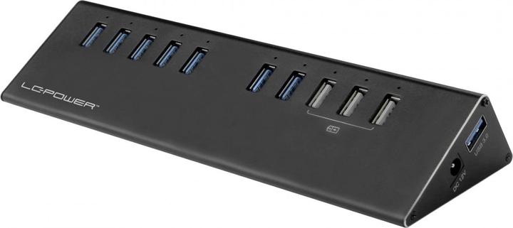 LC-Power LC-HUB-2B (USB-A, 10 Ports)