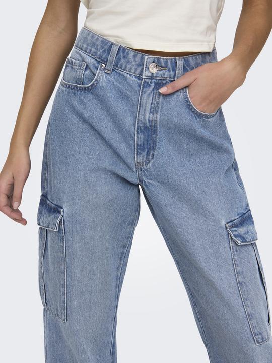 Actual product image Only Straight cut High waist Straight fit jeans (W26/L34)
