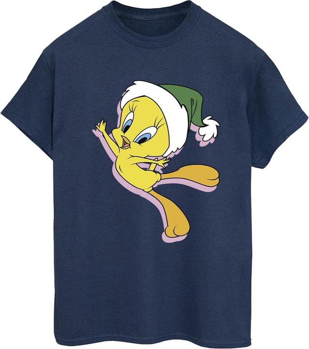 Image du produit Looney Tunes - T-shirt TWEETY CHRISTMAS HAT - Femme (L)