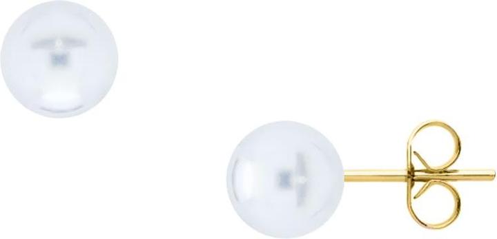 Image du produit Candy Clou d'oreille Sofia M 6.0 mm, argent sterling 925, plaqué or (Argent massif de 925, Plaqué or 18k, Argent sterling 925)