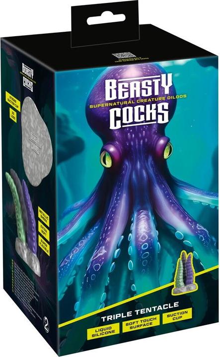 Actual product image Beasty Cocks Triple Tentacle