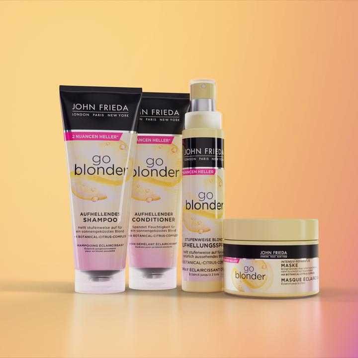 Actual product image John Frieda Sheer Blonde Go Blonder Intensive Repair Mask (250 ml)