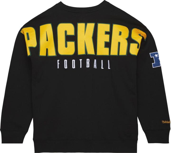 Produktbild Mitchell & Ness Fleece Pullover Green Bay Packers - L (L)