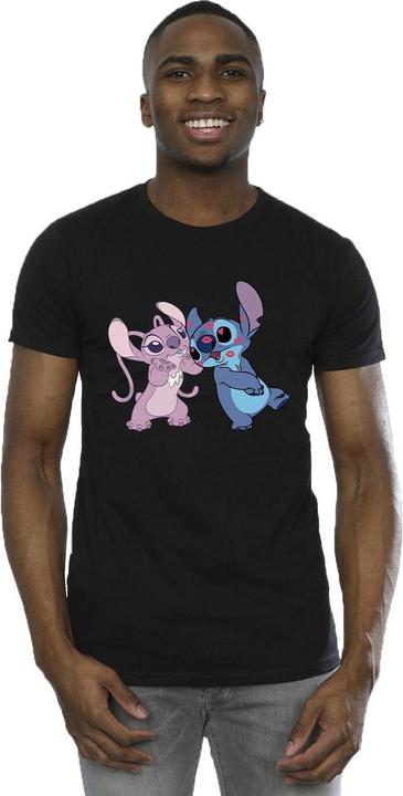 Immagine prodotto Disney Lilo & Stitch Kisses Maglietta Uomo (S)