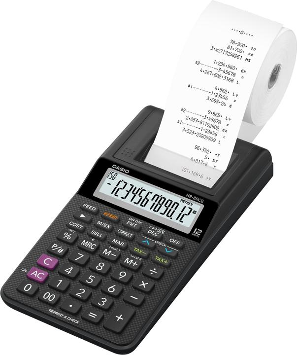 Produktbild Casio Hr-8rce (Batterien, Netzbetrieb)