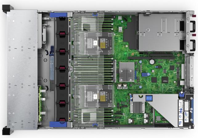 Actual product image HPE DL380 Gen10+ NC 1U XEON 4310 8xSFF MR416i-a (Intel Xeon Silver 4310, 0.02 GB, Rack Server)