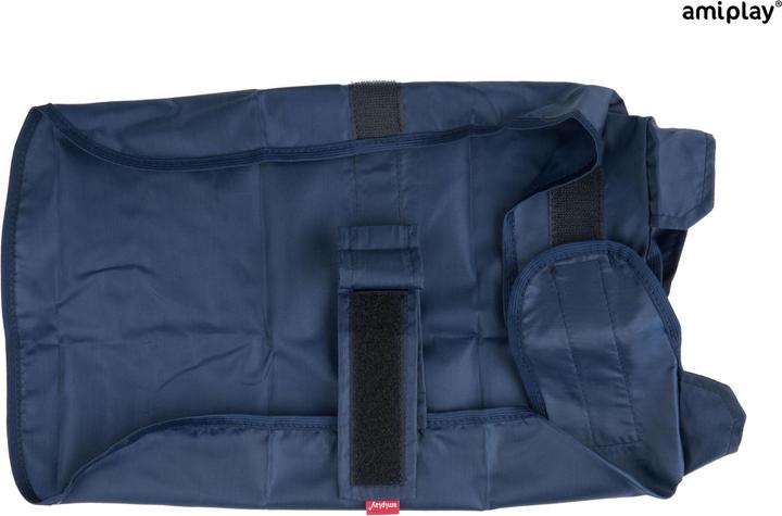 Productafbeelding amiplay Regenjas Bristol Beagle 48cm Marine Blauw (48, Hondenvacht)