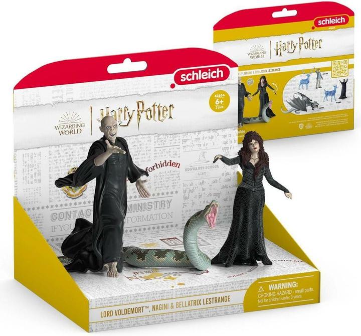 Produktbild Schleich Lord Voldemort™, Nagini & Bellatrix Lestrange