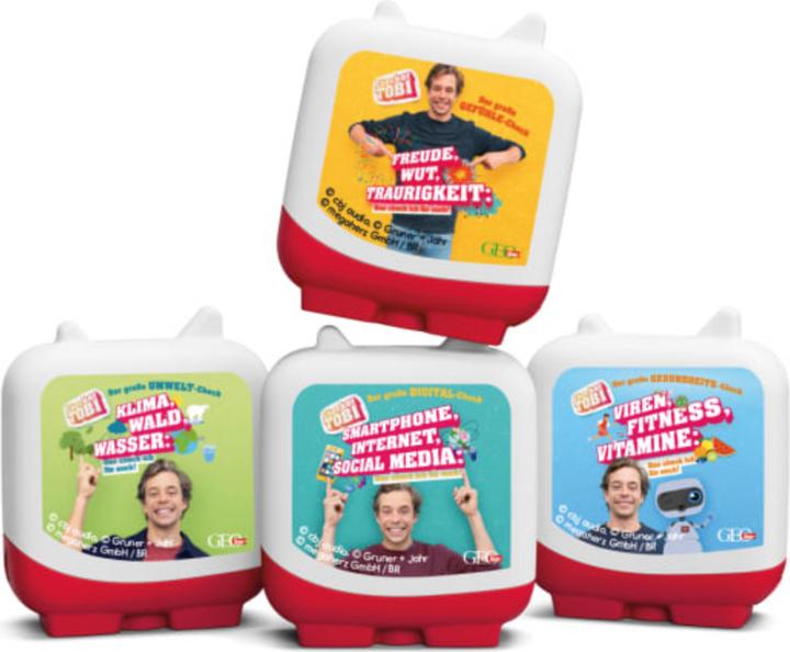 Image du produit Tonies Set de 4 Checker Tobi (Allemand)