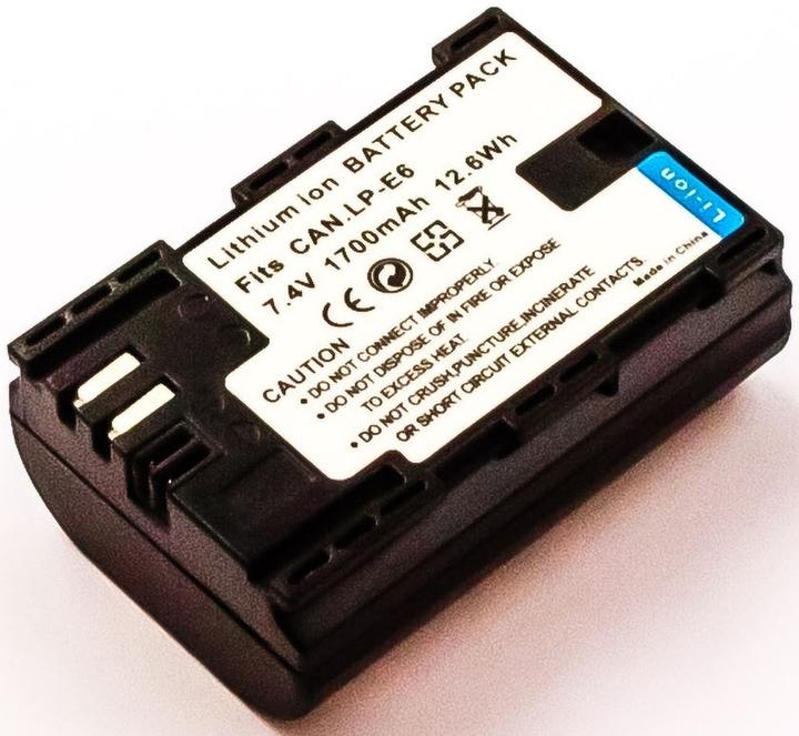 Image du produit AGI Batterie compatible avec Canon EOS R - Batterie - 1.600 mAh (Batterie)