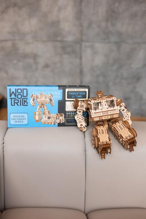 Actual product image Wood Trick Timbertron Ultima - 3D wooden construction kit