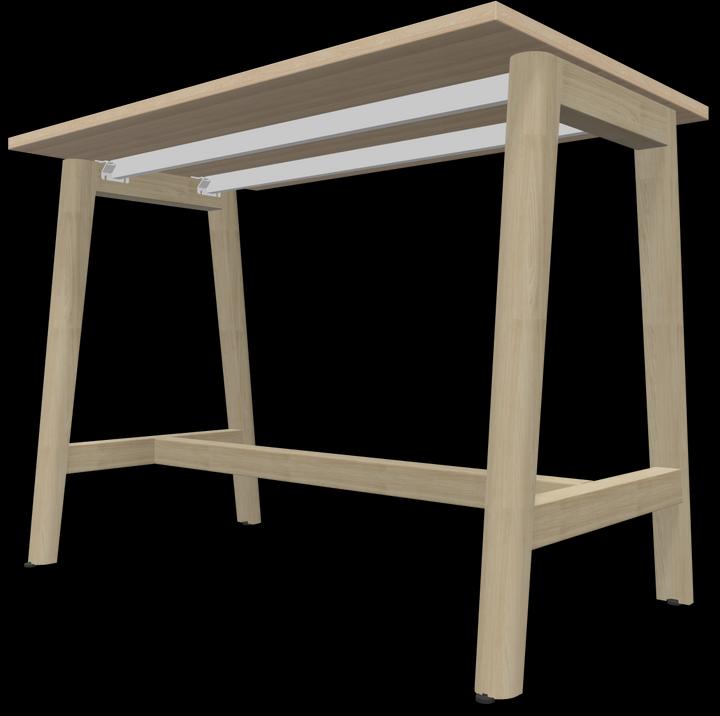 Actual product image Narbutas Nova Wood high table (120 x 70 x 90 cm)